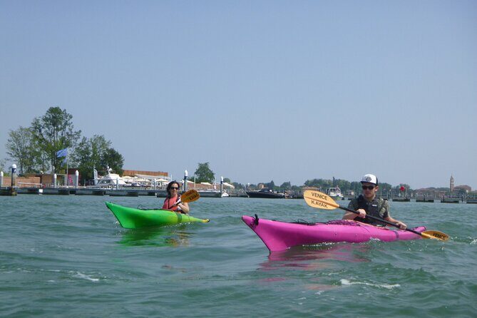 2 Hour Venice Canal Kayak Tour - Premium experience by day - Out toward the lagoon: a wider Venice view from the waterline