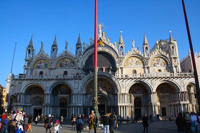 Accessible Venice Tour With Wheelchair Including Doge Palace & St Mark Basilica - St Mark Basilica: golden mosaics, short and focused