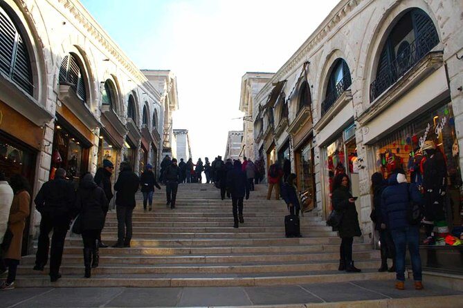 Accessible Venice Tour With Wheelchair Including Doge Palace & St Mark Basilica - Rialto by steamboat: markets and the real Venice street energy
