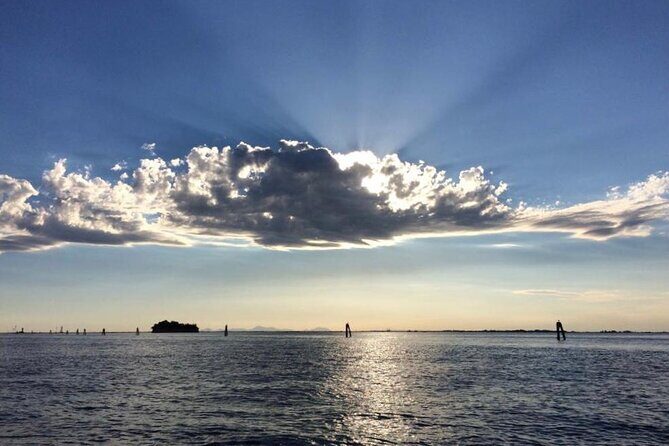 Aperitif at sunset in the Venice lagoon on a private boat. - Stop 1: Arsenale di Venezia and why the walls matter