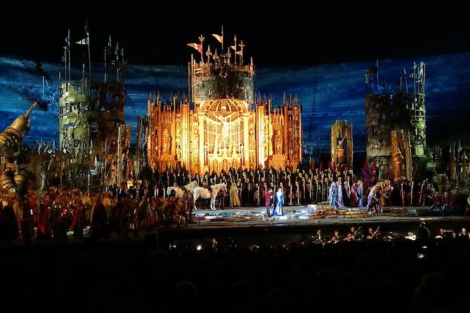 Arena di Verona Opera Ticket Package - The Walking Tour Route: Piazza Bra to Casa di Giulietta