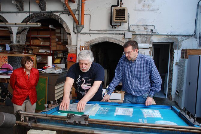 Basic Artistic Screen Printing Course - Your hands-on session: printing a 3-color piece