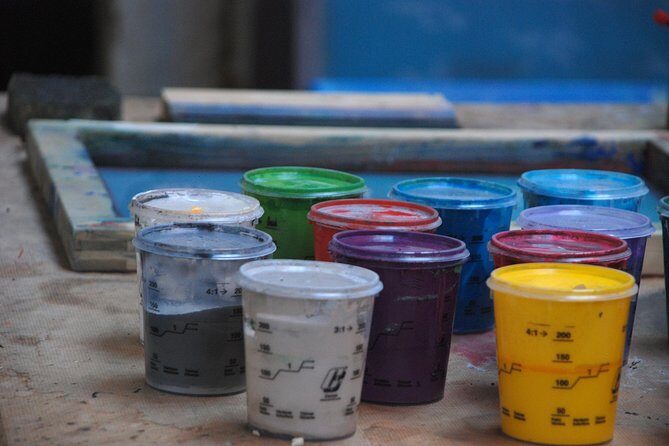 Basic Artistic Screen Printing Course - How a multi-color graphic is born in a screen print
