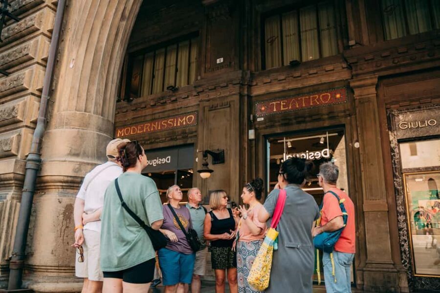 Bologna Walking tour with Tower Sky View and Archiginnasio - Piazza Maggiore: the best introduction to Bologna’s power center
