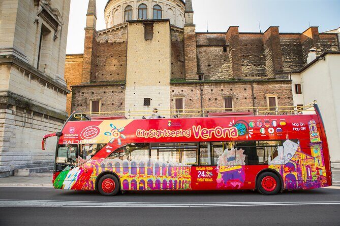 City Sightseeing Verona Hop-On Hop-Off Bus Tour - Blue Route Stops: Juliet Area, Duomo Square, and Castel San Pietro Views