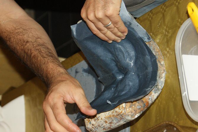 Class Mask Workshop - Create our Mask in paper mache - Decorating like a Venetian: crystals, gold leaf, feathers, and choice