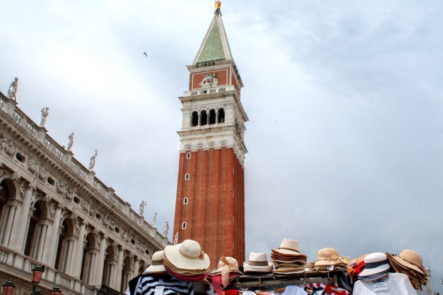 Classic Venice: 2-Hour Walking Tour with Basilica Entry - St. Mark’s Bell Tower: the 1902 crash story you’ll remember