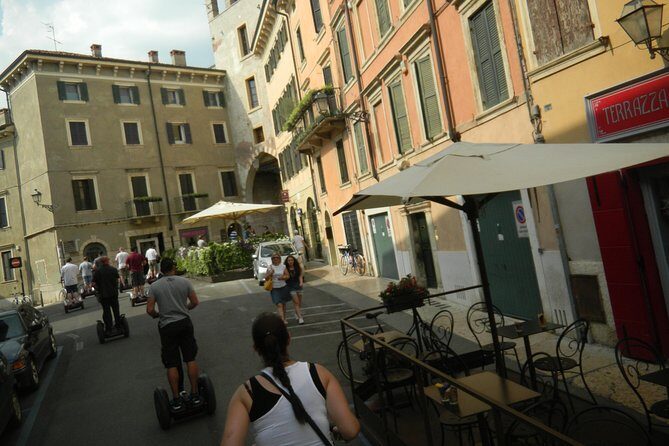 CSTRents - Verona Segway PT Authorized Tour - Piazza Erbe and Porta Bombarderia: The Square-to-View Pattern