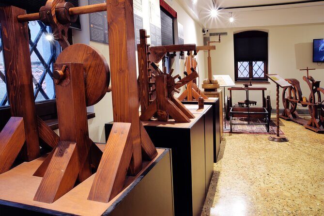 Da Vinci Interactive Museum Venice Scuola di San Rocco - Working replicas you can operate: the fun, not-too-serious part