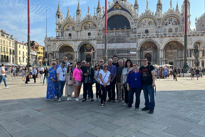 Exclusive Entrance Doge Palace & St. Mark's Basilica Terrace Tour - St. Mark’s Basilica: Italo-Byzantine domes, mosaics, and civic faith