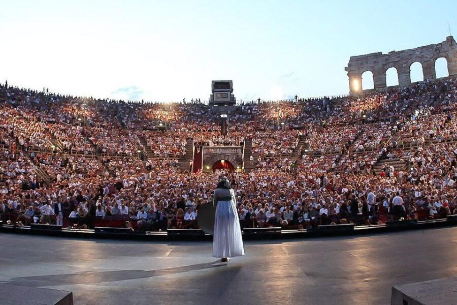 From Lake Garda: Verona Arena Opera Ticket with Transfer - A night at the Arena di Verona, powered by Lake Garda logistics