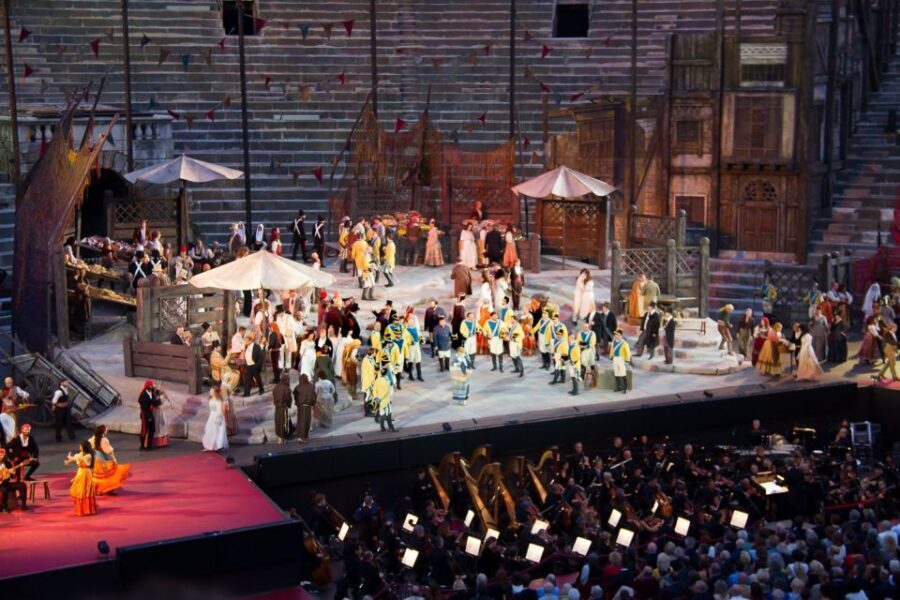 From Lake Garda: Verona Arena Opera Ticket with Transfer - The opera schedule in 2025: how to plan your arrival