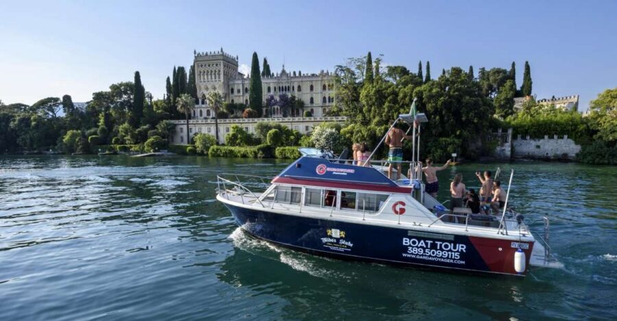 From Peschiera: Garda East Coast Cruise to Sirmione - The Swim Stop: Jumping In From the Boat (and Why It’s the Best Part)