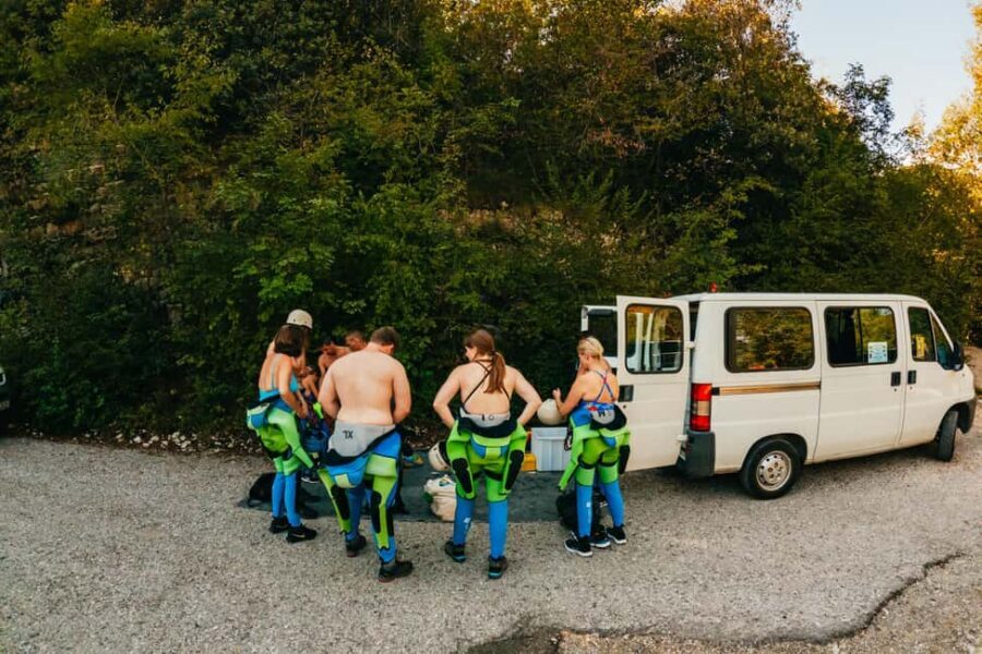 From Tignale, Lake Garda: Beginner-Friendly Canyoning Tour - The Moves: 5-Meter Jumps, 14-Meter Slides, and Rappels