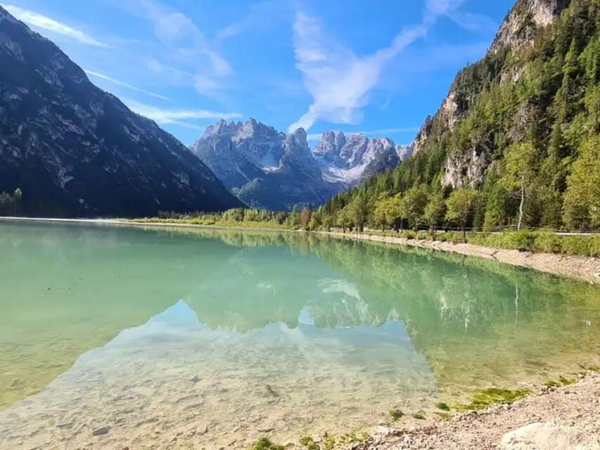 From Venice and Treviso: Dolomites Day Tour - Guided Lake Misurina: Where the Day Gets Its Big View
