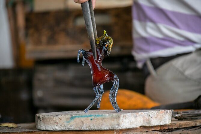 from Venice: Murano and Burano afternoon tour - Murano in about an hour: watching glass get made live