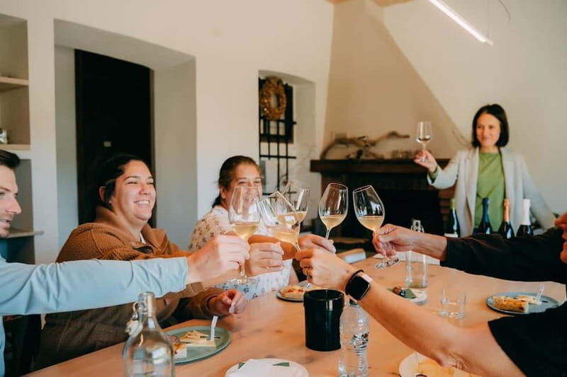 From Venice: Prosecco Hills and Wine Tasting Tour - Stop 1 in Valdobbiadene: vineyard time, then lunch with your tasting