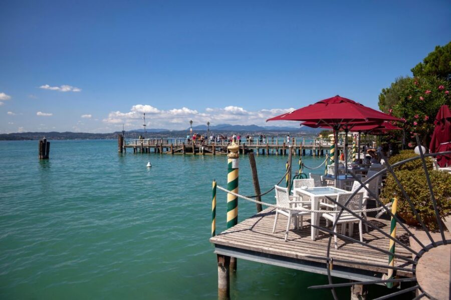 From Verona: Day tour to Lake Garda, Sirmione and Borghetto - Lake Garda first look: Sirmione by boat cruise