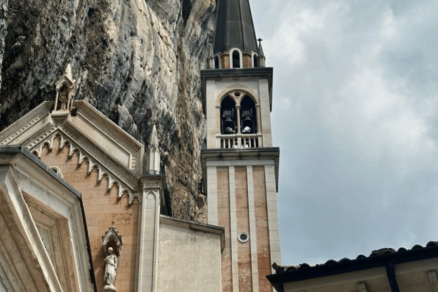 From Verona: Day tour to Madonna della Corona - Monte Baldo views toward Lake Garda: turning the return into scenery time