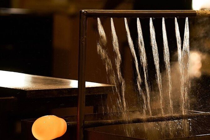 Glass Blowing Demonstration : pickup by wood boat Taxi + local guide - Showrooms After the Demo: Admire First, Buy With Intent
