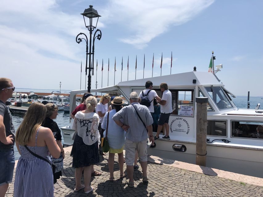 Guided Boat Cruise to Sirmione from Garda/Bardolino - Docking in Sirmione: 2 hours that lets you walk, visit, or just chill