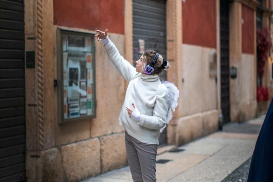 Guided Tour in the center of Verona accompanied by an Angel - Value Check on $44.41: You’re Paying for a Show, Not Just a Walk