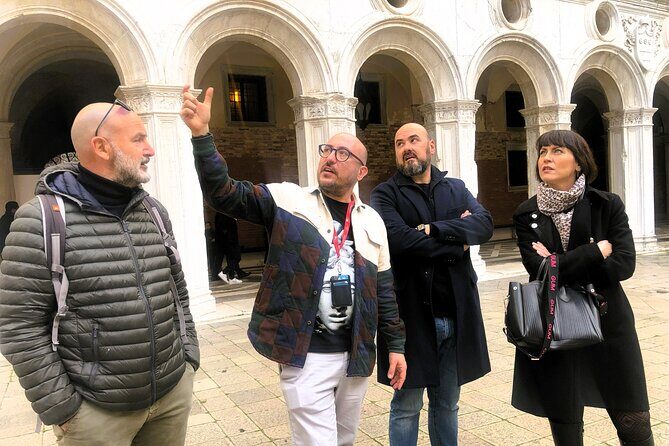 Immersive Beauty: A Tailored Private Tour of the Doge's Palace - Scala d’Oro (Golden Staircase): opulence with a job to do