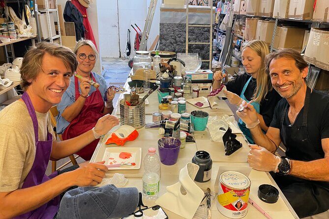 Make a Venetian Mask and Craft your Imagination - How the workshop actually flows: from Venetian mask legends to your paint plan
