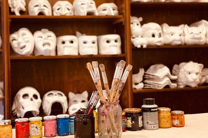Mask Workshop - Paint Your Own Venetian Mask in Venice, Italy - Choosing Your Mask: Papier-mâché Models and Real Creative Freedom