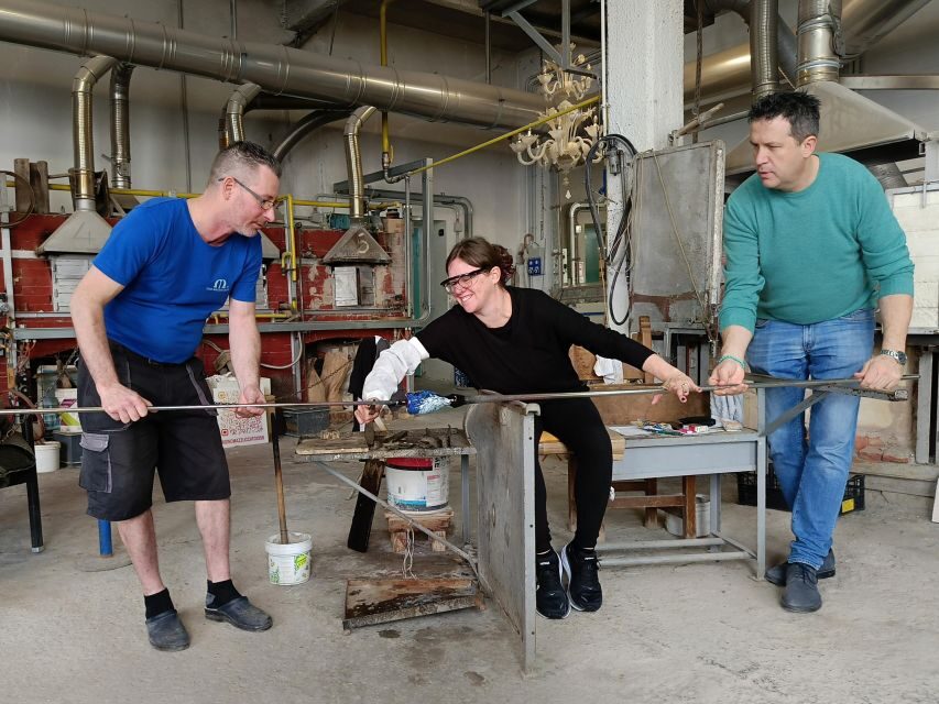 Murano: make your item with a glass master and take it home - What to wear: closed shoes, because hot work is hot