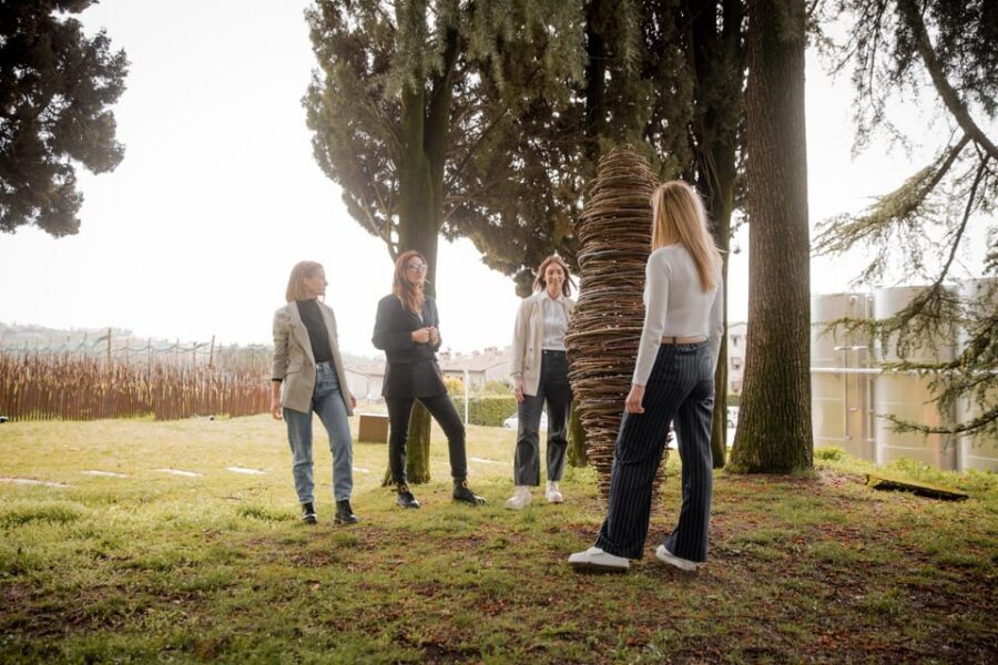 PARCO DELLA FILANDETTA WINE & ART FARM : ART&NATURE TOUR - The Guided Walk Through Art and Organic Vineyard Rows
