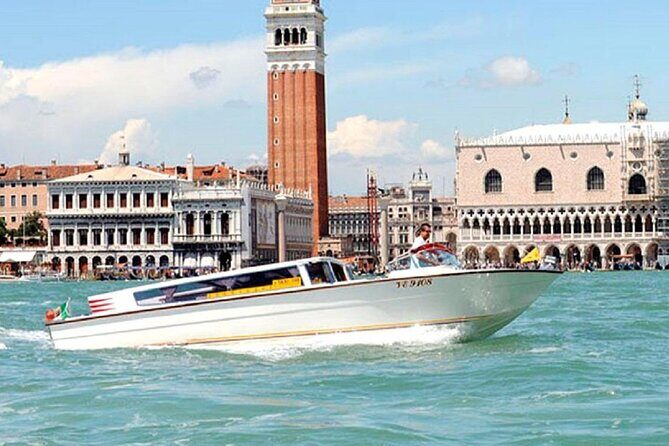 Private arrival transfer from Venice airport to hotel in Venice city center - The Water Taxi Ride and the Nearest-Pier Drop-Off Reality
