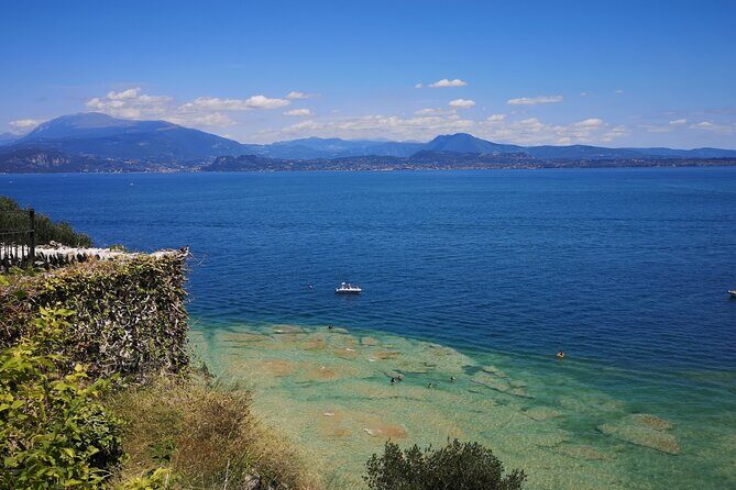 Sirmione away from the Crowds Boat Cruise Guided Walk and a Drink - Lido delle Bionde: clear water views in a short, well-placed break