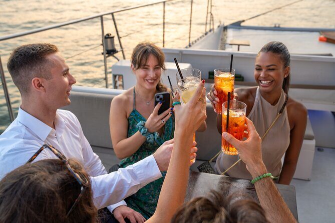 Sunset Jazz Catamaran Cruise with Aperitivo and Live Saxophone - Atmosphere: Relaxing, Dancing, and the One-Off Quirk