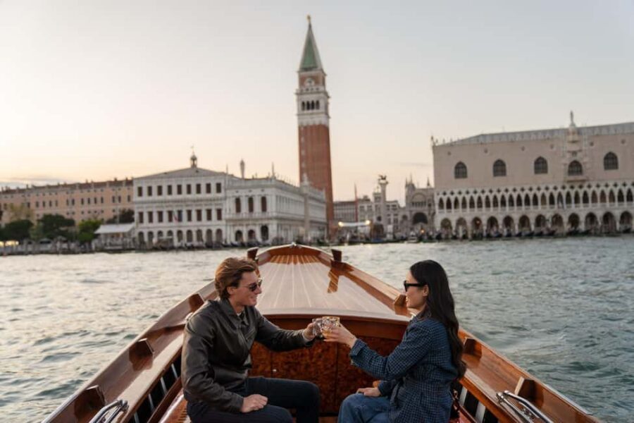 Sunset Serenity Cruise in the Venice Lagoon - San Marco photo stop: where the lagoon turns postcard-perfect