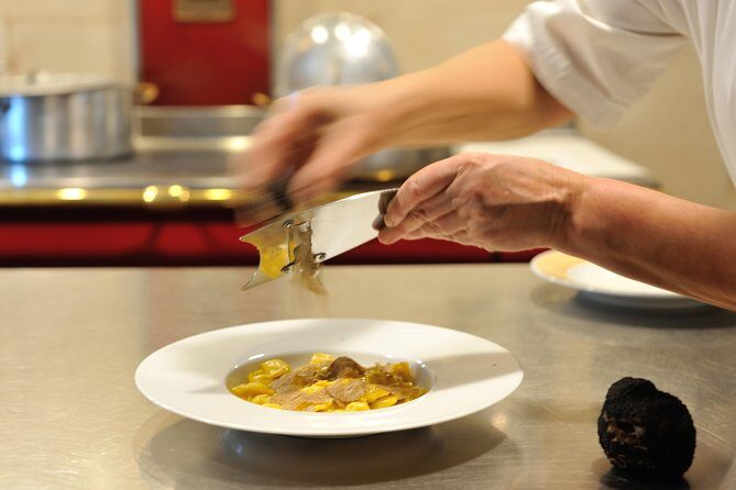 Truffle hunting and lunch experience in a restaurant - Where You Start in Verona: Teatro Romano Pick-Up and Garda Sight Stops