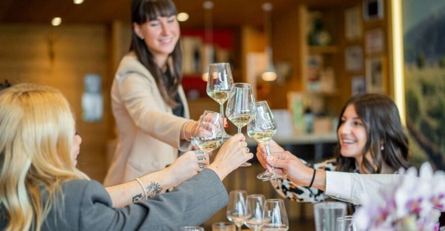 Valdobbiadene Guided tour of the winery & Tasting of 4 Wines - The tasting flight: four DOCG styles to compare