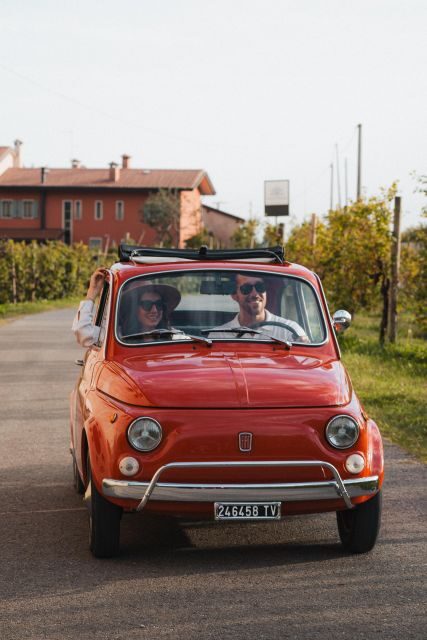 Valdobbiadene: Prosecco hills with the vintage 500 - Why a vintage Fiat 500 fits the Valdobbiadene Prosecco Hills
