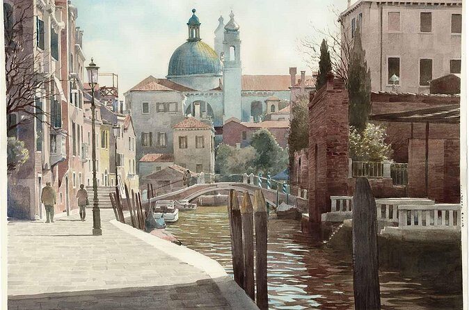 Venetian Watercolors Painting Workshop at the Historic Art Circle - Price and value: $27.03 for a real lesson, not just a souvenir hunt