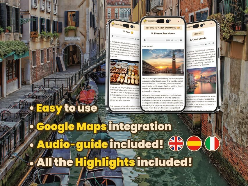 Venezia: Digital Guide made by a Local for your walking tour - Key highlights worth knowing