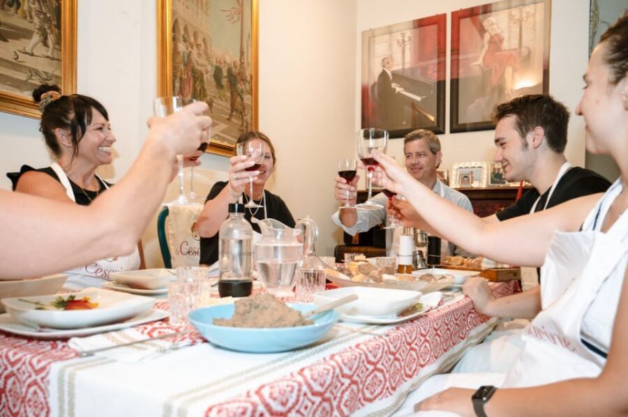 Venice: 3-Course Dining Experience at Local Home - The meal itself: wines, coffee, and a calmer pace than restaurants