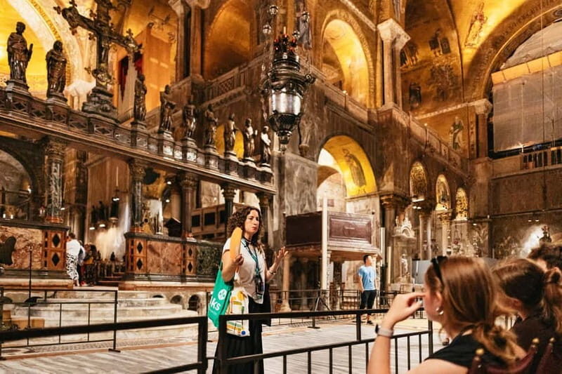 Venice: After-Hours St. Mark’s & Doge's Palace Tour - Inside St. Mark’s Basilica: mosaics, atmosphere, and flood scars