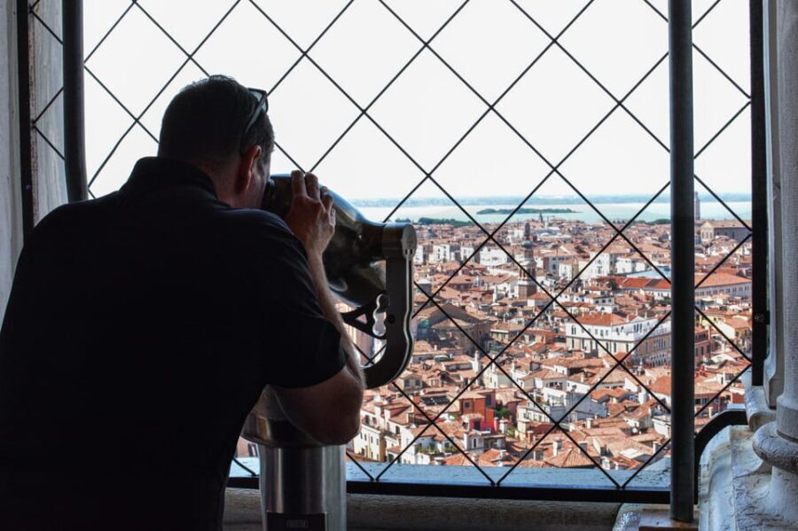 Venice: Bell Tower & St Mark's Square History Gallery Ticket - Up the Elevator: 98 Meters and the Best Photo Angles