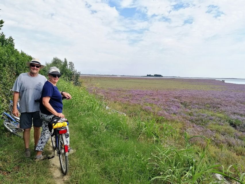 Venice: Bike Tour Honey & artichockes on Sant’Erasmo Island - The northern-island views toward Burano and the island’s working life