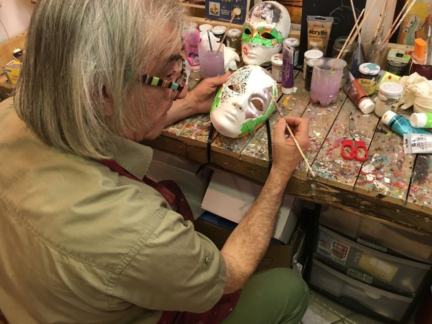Venice: Carnival Mask Workshop - The “Carnival mask” story you’ll hear while you paint