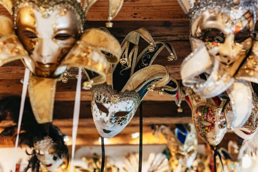 Venice: Carnival Mask Workshop - Where you might create: a workshop setting with real atmosphere