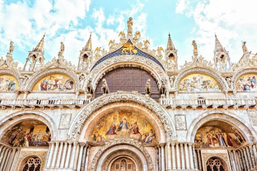 Venice: Doge's Palace and St. Mark's Basilica Tour - St. Mark’s Basilica: golden mosaics and the “patron saint” payoff