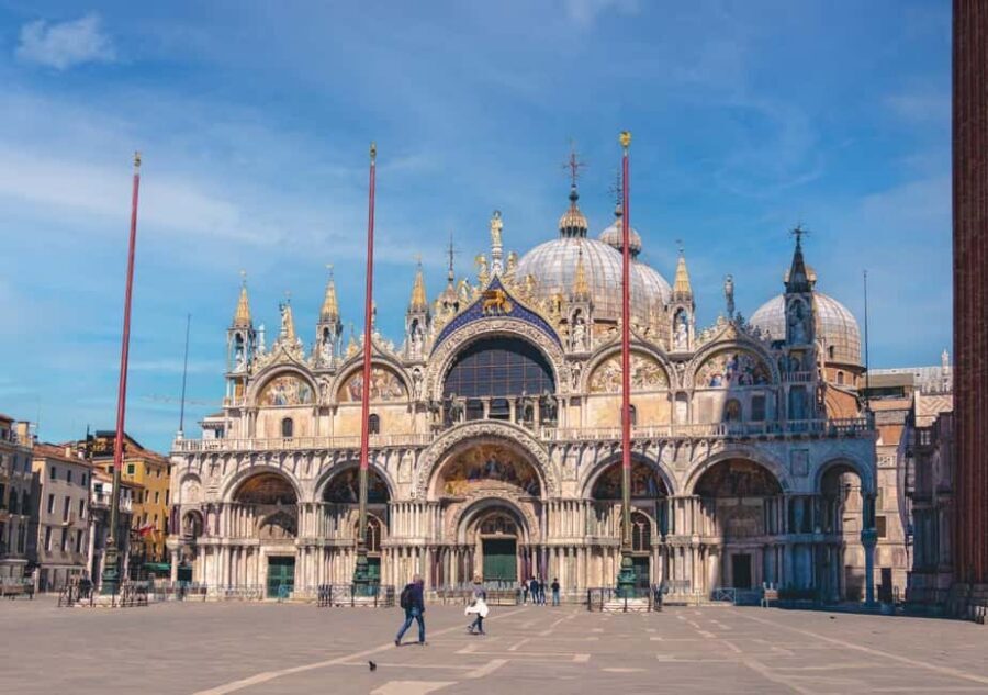 Venice: Doge's Palace and St Mark's Tour with Gondola Ride - Gondola ride timing: relaxed water views after the big walking