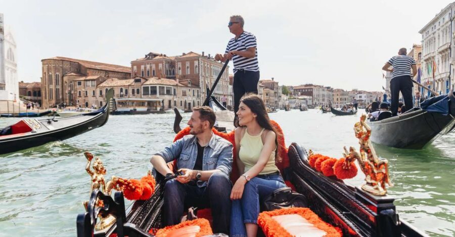 Venice: Grand Canal Gondola Ride with App Commentary - Where you go on the gondola: from Teatro La Fenice to the Grand Canal