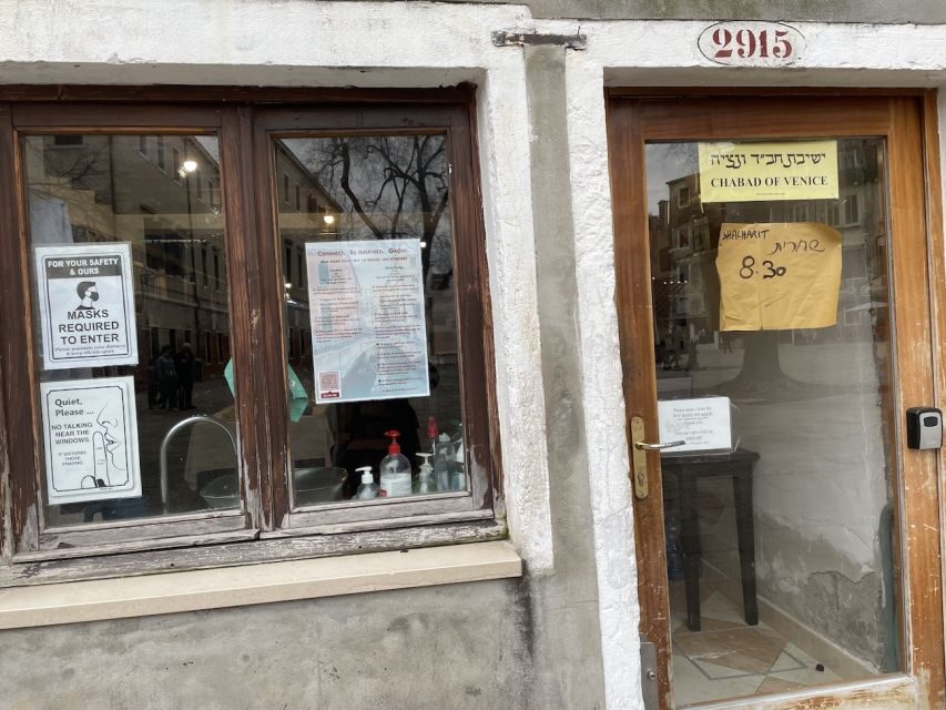 Venice: Jewish Ghetto Walking Tour with Synagogue Visits - Levantine Synagogue: traditions shaped by Sephardic and Ashkenazi influence